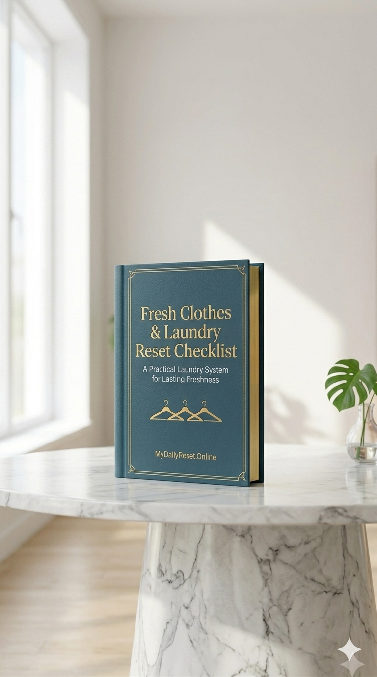 The Fresh Clothes & Laundry Reset Checklist