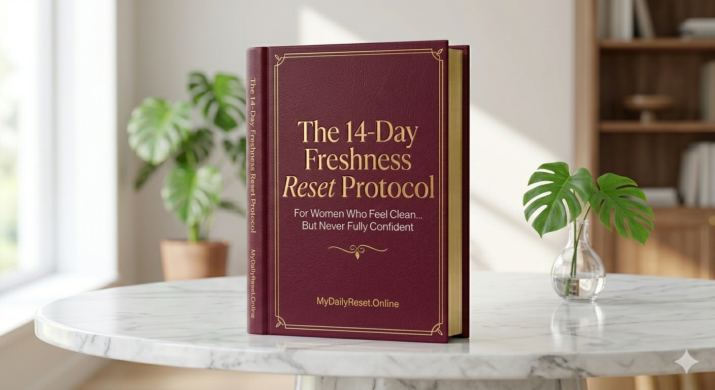 The 14-Day Freshness Reset Protocol 3D Mockup
